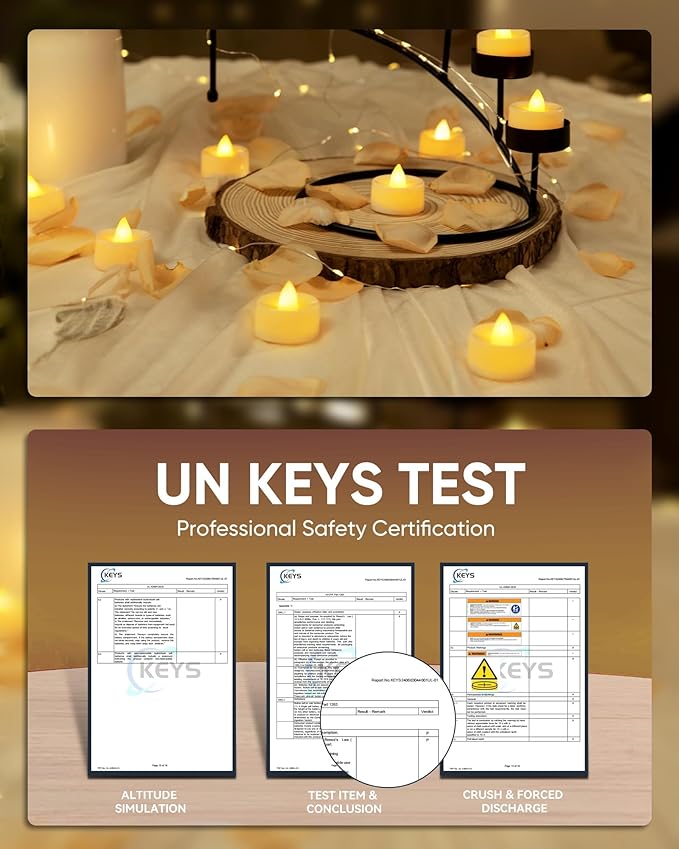BEICHI Flameless LED Tea Lights - Image 3