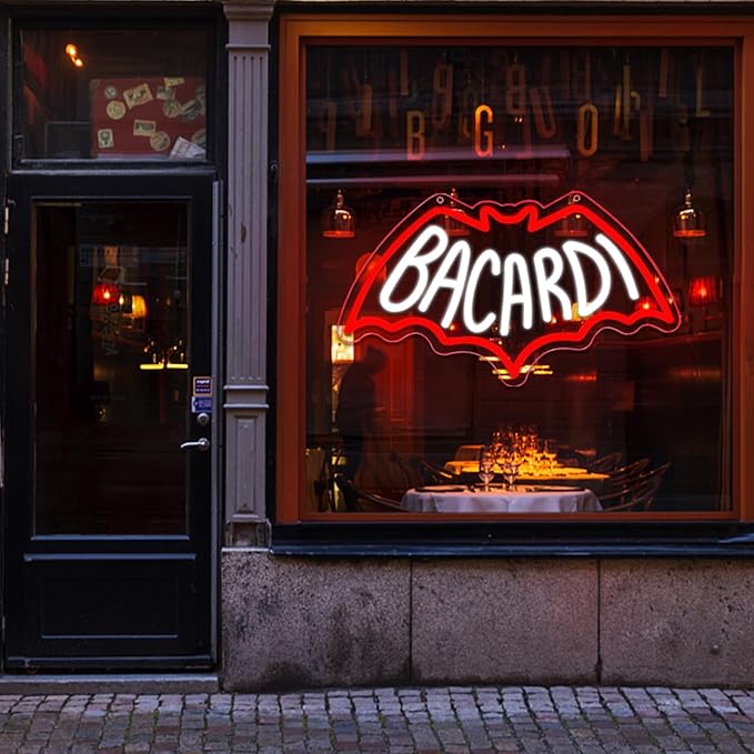 Bacardi Rum neon commercial sign - Image 4