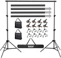 Backdrop Stand 10x7ft Photo Studio Background Stand Support System Backdrop by ITOTIN