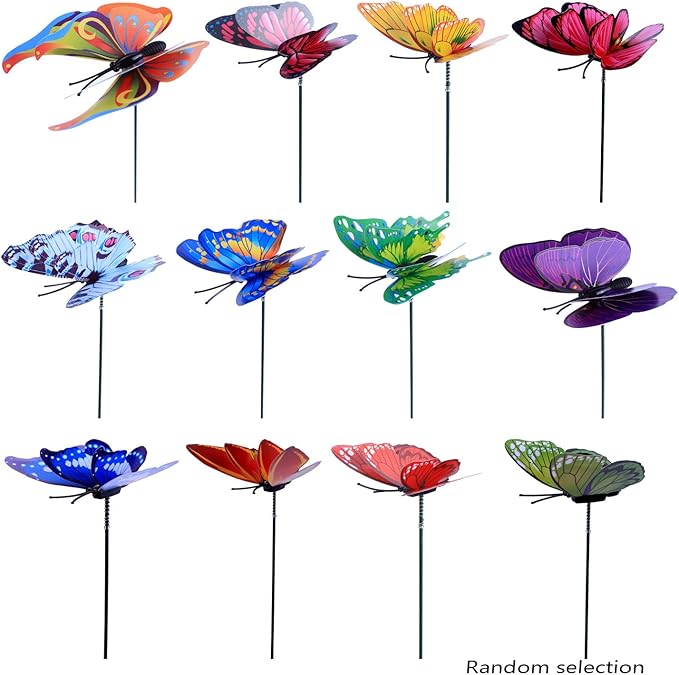 AIPRIDY 252 Pcs DIY Fairy Wand Garden Stakes Kit, Stainless Steel Stakes - Image 5