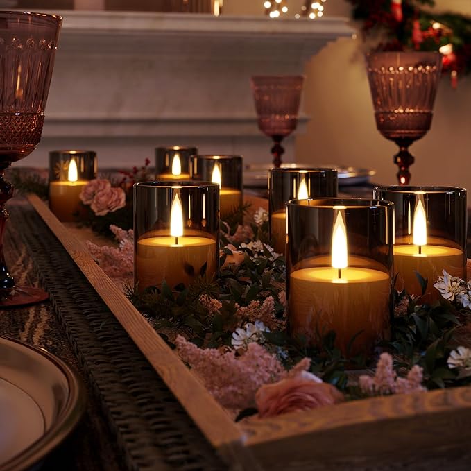 12Pack Flickering Flameless LED Candles - Image 4