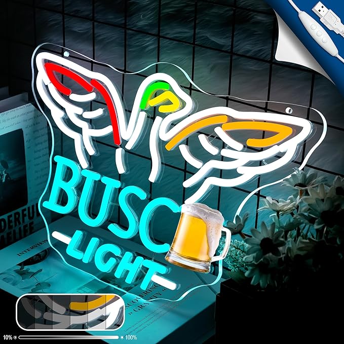 Beer Neon Sign Light for Wall Decor - Image 4