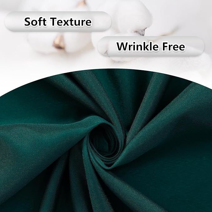 MEETSKY 10ft x 8ft Hunter Green Backdrop Curtains - Image 6
