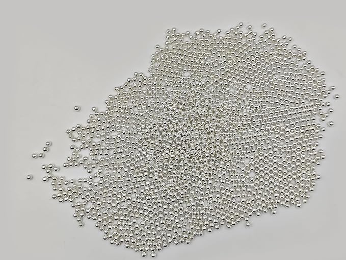 Silver Pearl Sugar Sprinkles 3.9 oz, 4mm Candy Pearls Ideal - Image 3