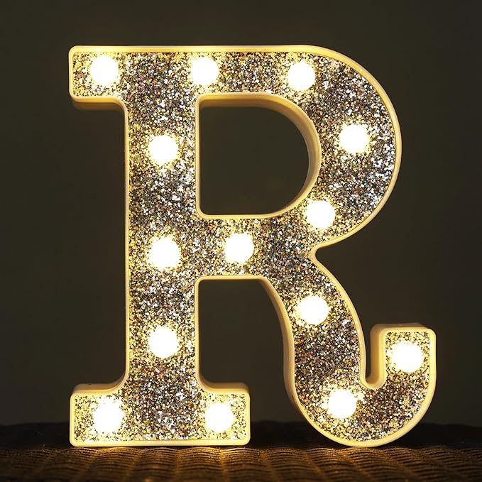 NW LIGHT Light-Up Letters, Marquee Alphabet & Number Letters by NWLIGHT
