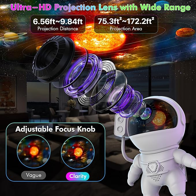 Astronaut Galaxy Projector Light - Image 5