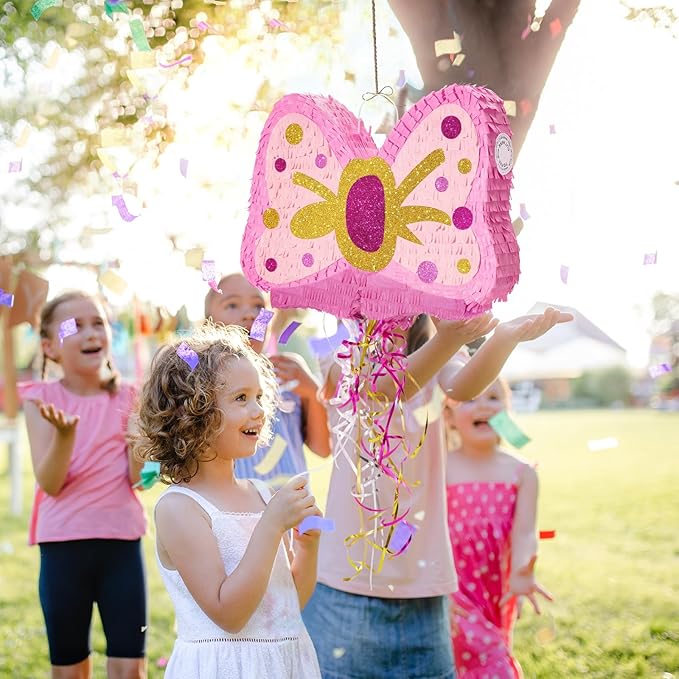 WERNNSAI Pink Bow Piñata - Image 7