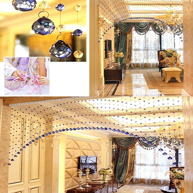100PCS 8MM Crystal Glass Beads - Image 7