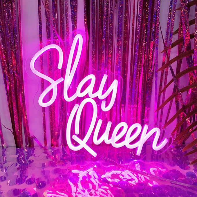Slay Queen Neon Sign Slay Neon Signs by INSNEnNNeonSignsFactory1999