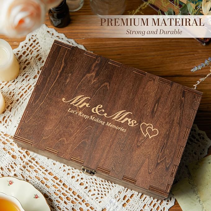 AW BRIDAL Wedding Keepsake Box - Image 4