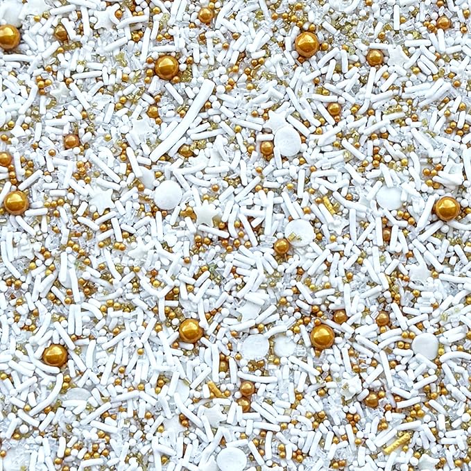 Fancy Sprinkles Gold Digger Sprinkles Real Sugar, - Image 2