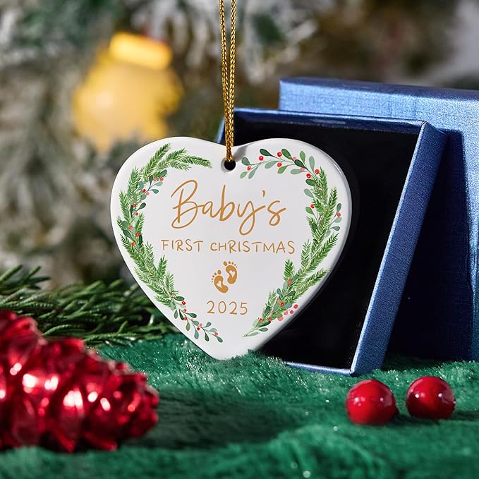 Baby's First Christmas Ornament 2025, Babys First - Image 6