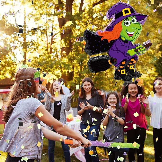 Aoriher Halloween Witch Piñata Halloween Decoration Piñata - Image 5