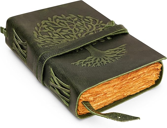 LUXEORIA Tree Of Life Leather Journal - Image 7