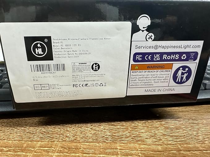 HL Flameless Candles with Remote Timer, 100+Hours Rechargeable Waterproof - Image 10