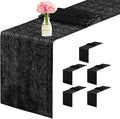 6 Packs 12 x 72 inches Sequin Table Runner by Unknown