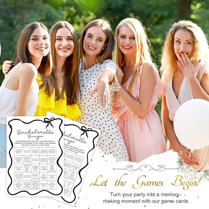 DEEKA 30 PCS Bridal Shower Games Card - Image 5
