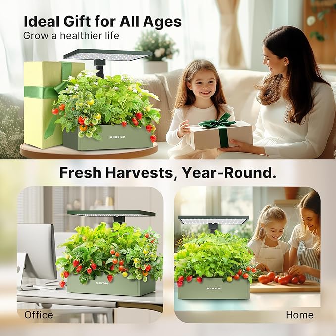 SUNCOZE Hydroponics Growing System Kit 20 Pods, Indoor Herb Garden - Image 7