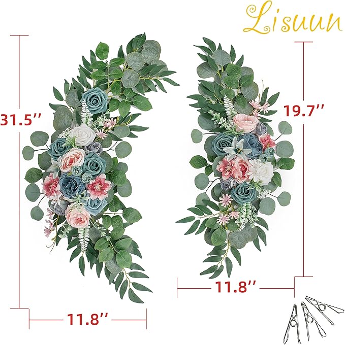 Wedding Arch Flowers, Artificial Flowers - Image 7