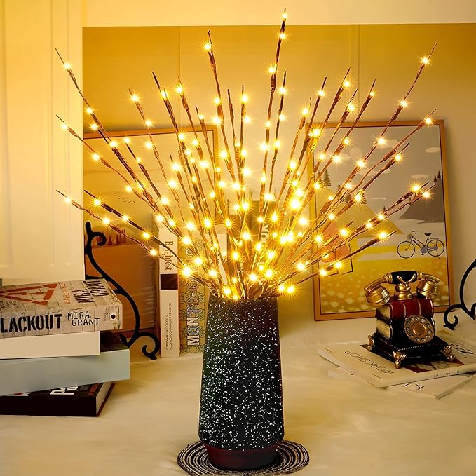 Lights Twig - 60 LED Waterproof & Battery Operated Branch Lights - Image 3