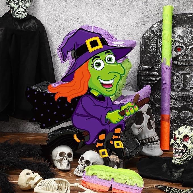Aoriher Halloween Witch Piñata Halloween Decoration Piñata - Image 4