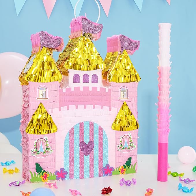WERNNSAI Princess Castle Piñata - Image 2