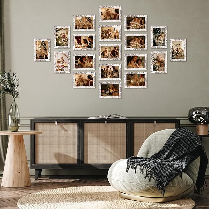 PETAFLOP Wooden Bulk 4x6 Picture Frame Set of 18 - Image 5