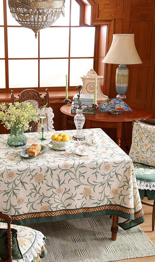patdrea Designer French Linen Table Cloth - Image 3