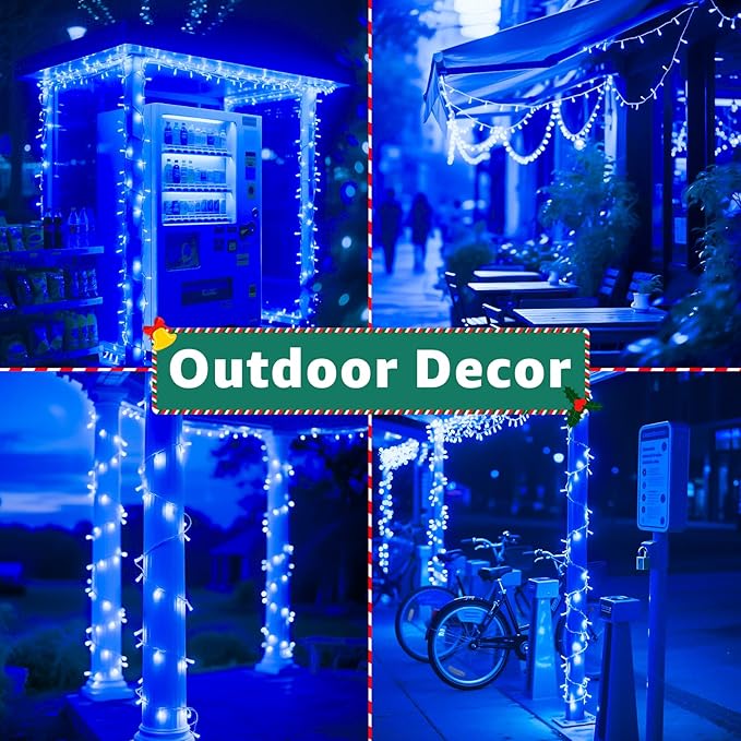 Christmas Lights Outdoor Waterproof, 196 FT 600 LED String Lights - Image 7