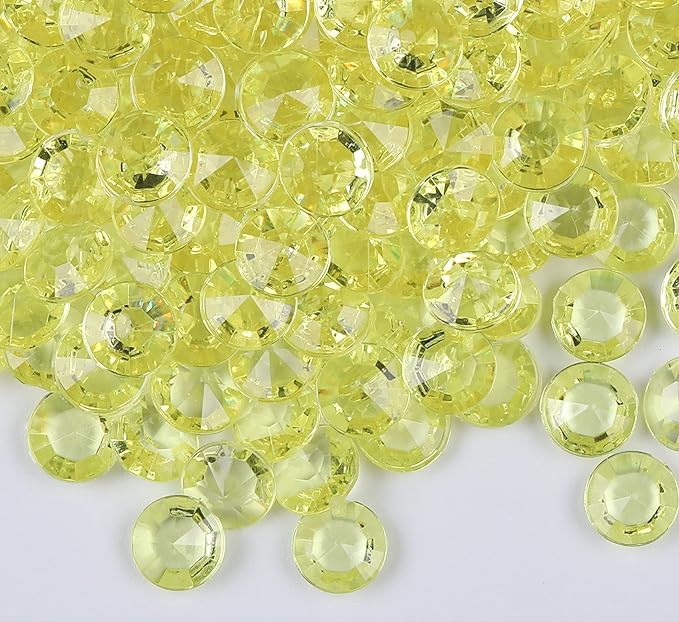 1000pcs/ Pack Wedding Table Acrylic Diamond Scatter Crystals Confetti Acrylic by WelcometoGintoaria