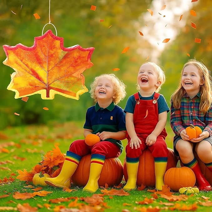 WERNNSAI Fall Leaf Pinata - Image 7
