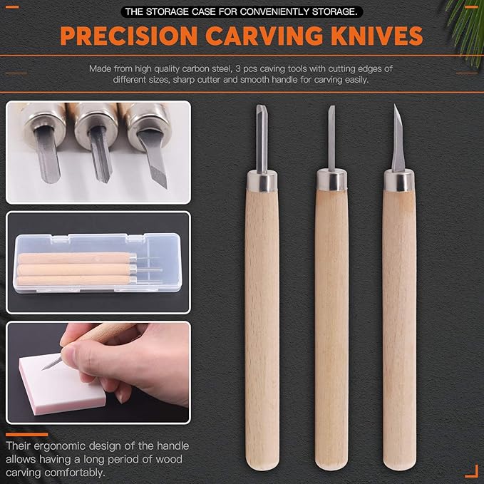 14Pcs Mixed Carve Printing Kit - Image 4