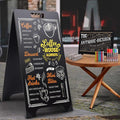 16x32 Double-Sided A-Frame Chalkboard Sign by BIHAIT