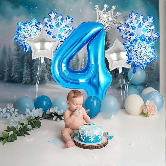 8Pcs Winter Wonderland Decorations - Image 4