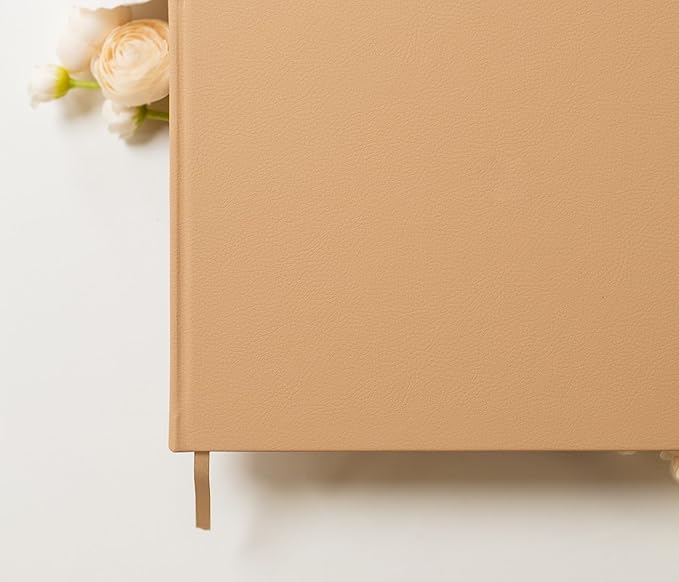 MUUJEE Personalized Guestbook in Tan - Image 4