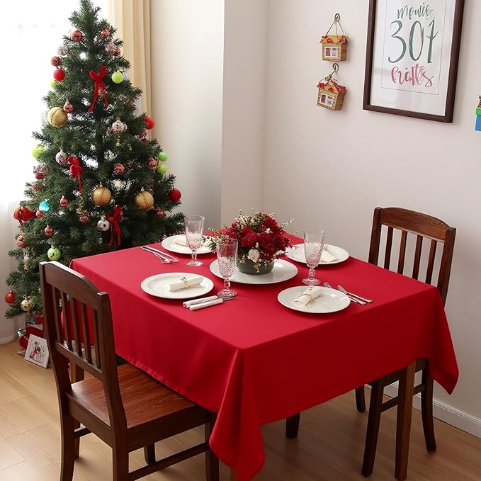 sancua Small Square Tablecloths 36x36 Inch - Image 2