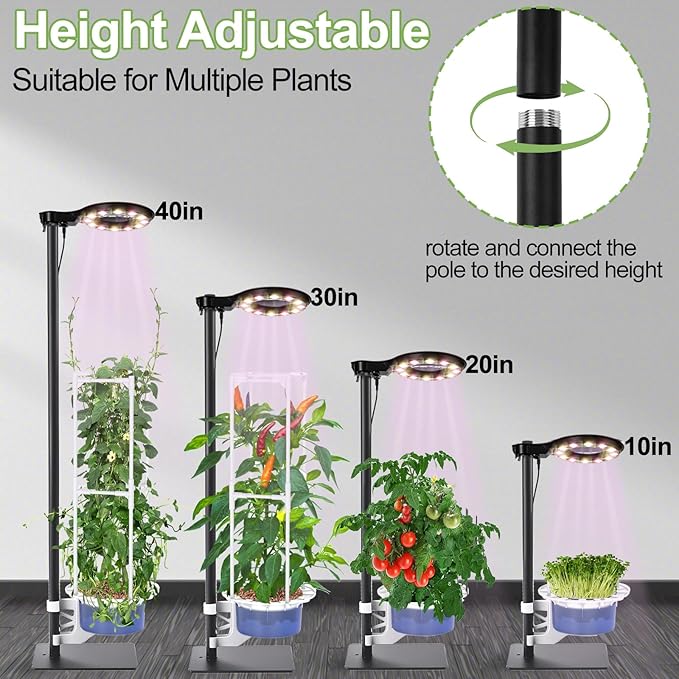 Indoor Plant Hydroponics Growing System Tower Kit - Image 4