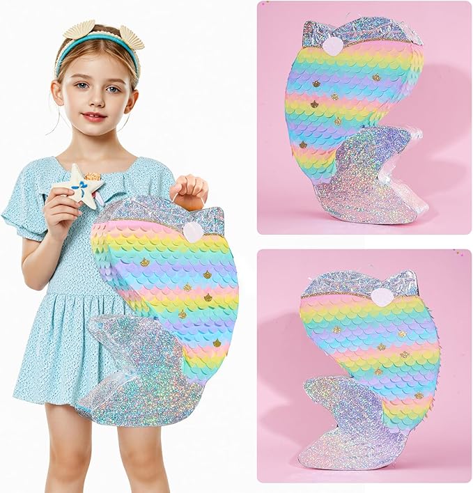 WERNNSAI Dolphin Piñata for Girls - Image 5