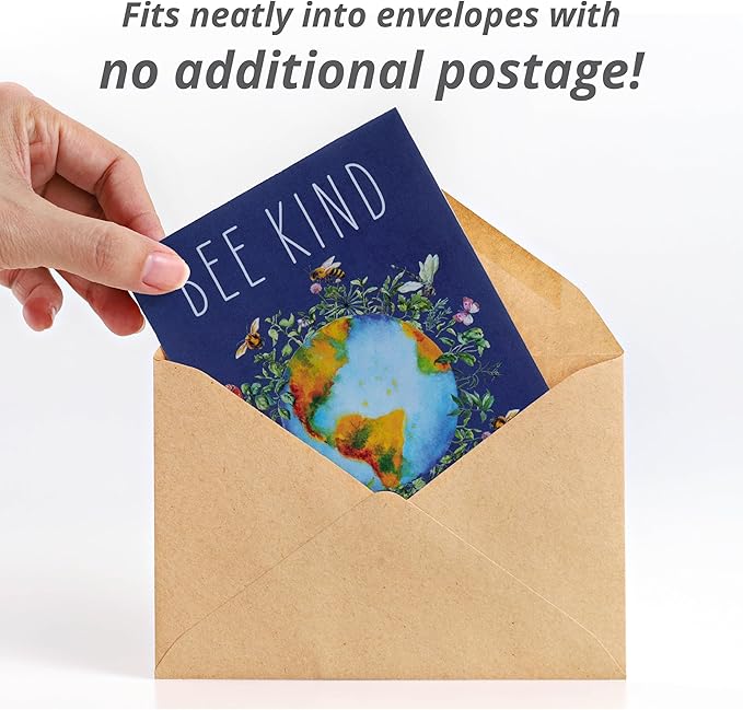Bentley Seed Co. | Bee Kind Planet | Illustrated Bee Flower Seed Packets | Help - Image 3
