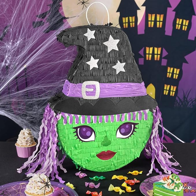 WERNNSAI Halloween Witch Pinata - Image 4