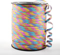 500 Yard Curling Ribbon, Rainbow Glitter Curly Ribbons by Winjeto