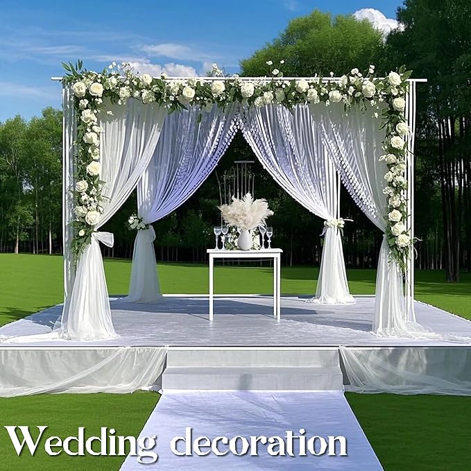 40PCS White Pampas Grass for Home Decor - Image 8