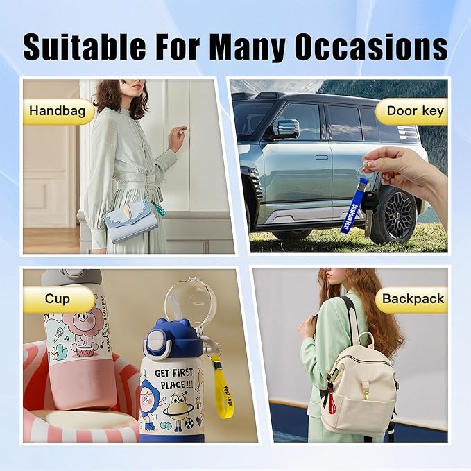 30-5000PCS Personalized Silicone Keychains Custom Bulk - Image 7