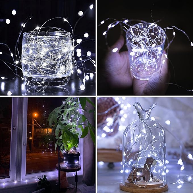 3 Pack 60LED Battery Operated Fairy Lights - Image 4