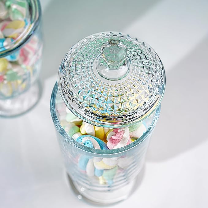 24oz Clear Glass Candy Jar - Image 8