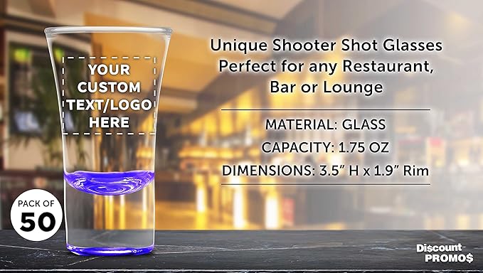 DISCOUNT PROMOS 2 oz. Lord Shooter Etched Shot Glasses, 10 pack, 21st Birthday - Image 4