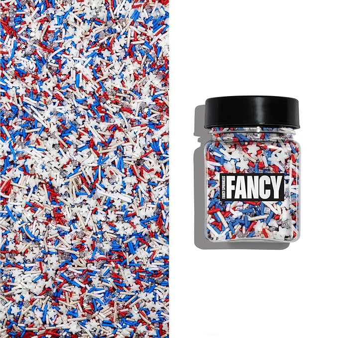 Fancy Sprinkles Superheroes, Assemble! Crunchy Jimmies, Sugar Nuggets, Mini by FancySprinkles