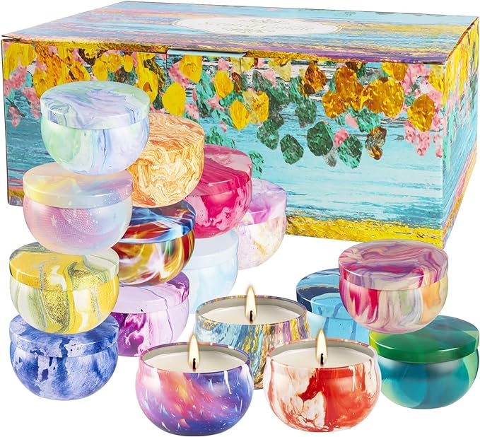 16 Pack Scented Candles Gift Set - Image 3