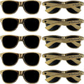LADY&HOME 10 Pack Bachelorette Sunglasses, Bride Bridesmaid Sunglasses by LADYHOME