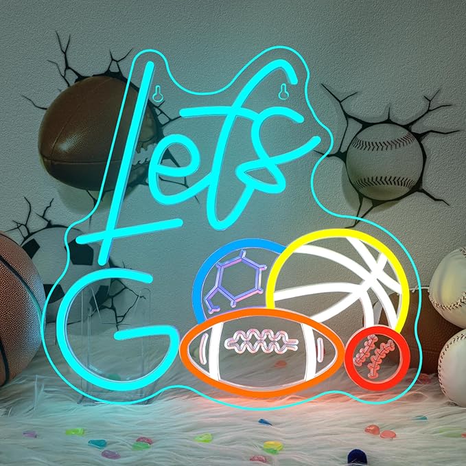 let go neon sign by Wanxing